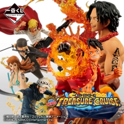 ワンピース 一番くじ最新作は人気ゲーム 「ONE PIECE トレジャークルーズ」とコラボ！ ゲーム内イラスト再現フィギュアなど豪華ラインナップ