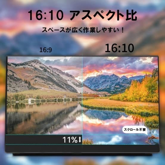 アスペクト比16:10