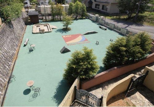 ワンちゃんに嬉しいドッグランも