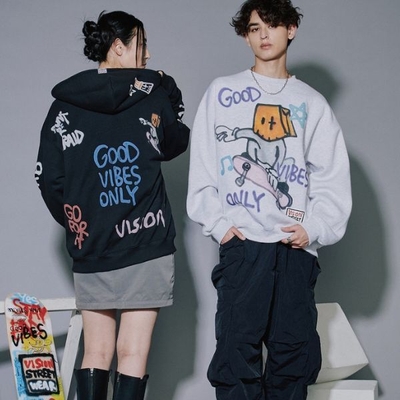 【guernika】総柄zipパーカー/【guernika】アノニマウススウェット(2)