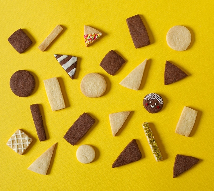 まる さんかく しかくクッキー