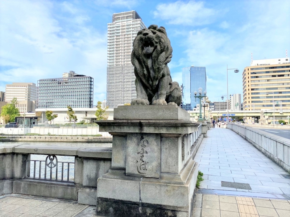 07__難波橋_ライオン3