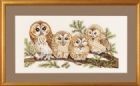 4匹のふくろう