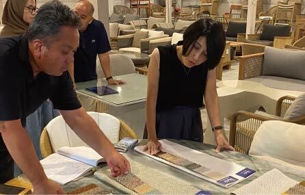 Kayu styleオリジナル家具のデザインを担当