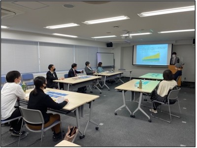 企業研修の受講風景