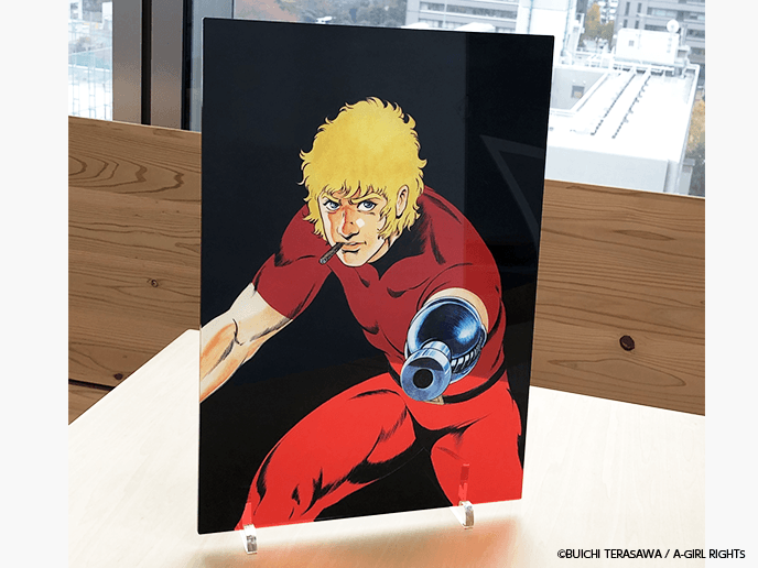 寺沢武一 アクリルアート(A3)『COBRA Scene.01』