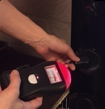 音響スピーカー測定時