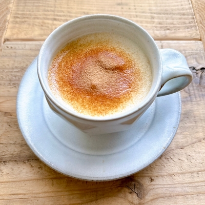 ごぼう茶ラテ