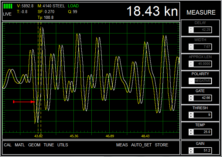 シンプルなメニュー体系