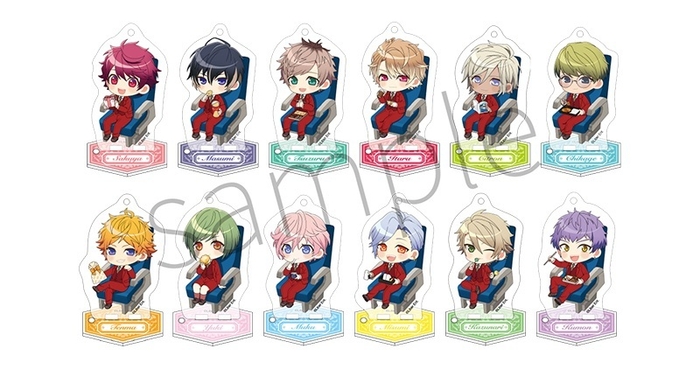 トレーディングアクリルスタンドキーホルダー【秋組・冬組】(全12種)