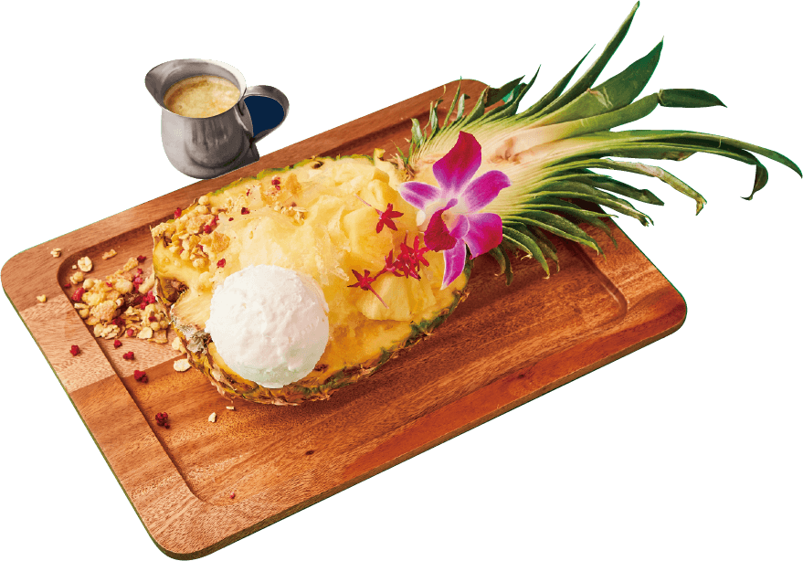 南国パイナップルかき氷