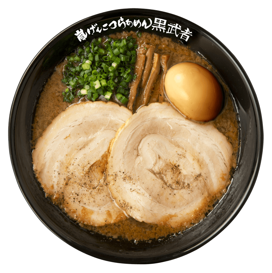 黒武者チャーシューメン 1,000円(税込み)