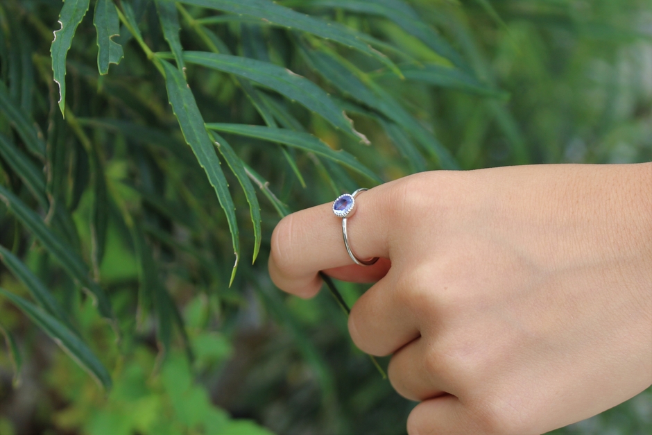 タンザナイト リング2