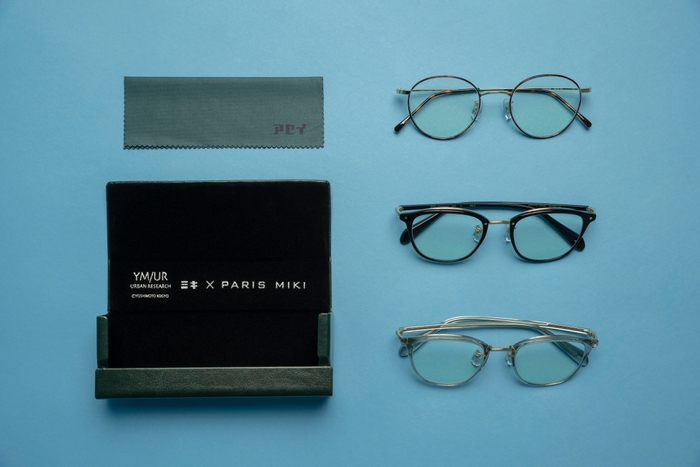 亜生モデル 『ミキ』×『アーバンリサーチ』×『パリミキ・メガネの三城』