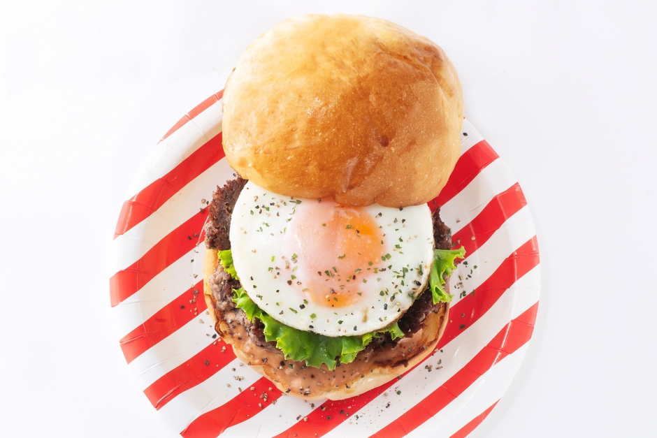 季節限定「100%月見バーガー」(イメージ)