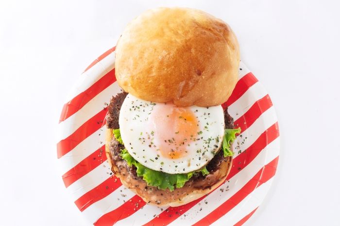 季節限定「100%月見バーガー」(イメージ)