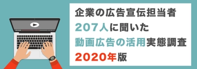 企業の広告宣伝担当者207人に聞いた 動画広告の活用実態調査2020年版