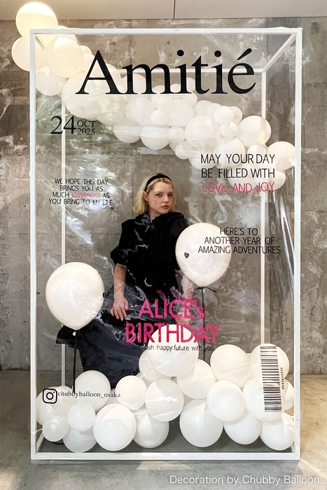 ファッション雑誌の表紙のように撮影可能