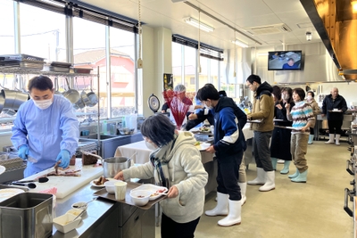 ランチの様子