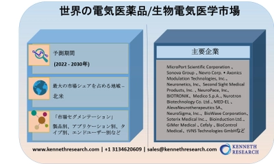 世界の電気医薬品/生物電気医学市場-2030年末までに330憶米ドルに達すると予測