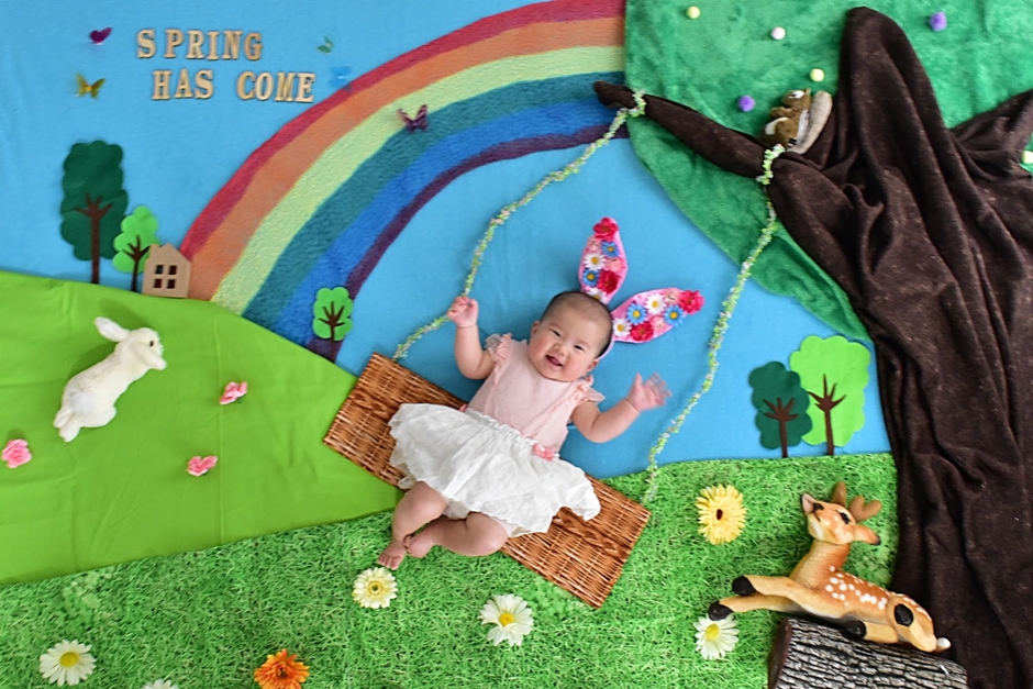 おひるねアート体験　　　　　