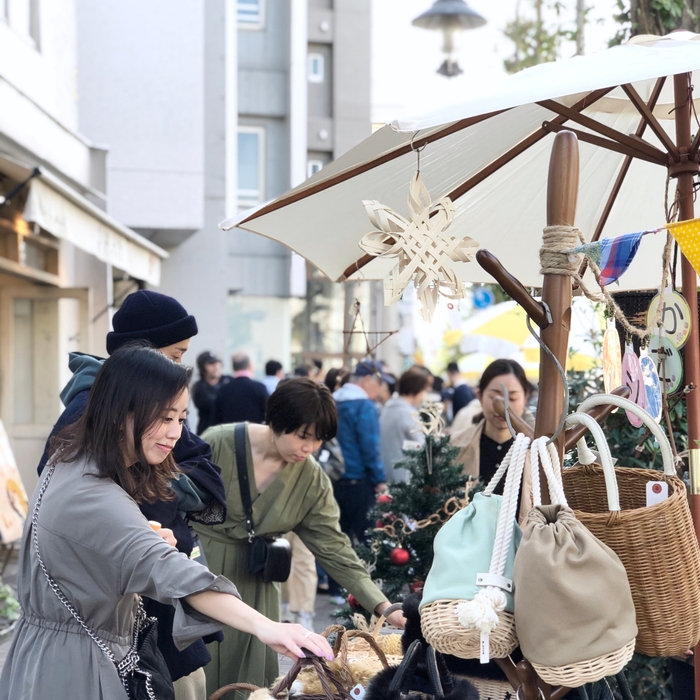 目黒通りがマルシェ会場に!