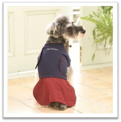 ラクルムウェア千鳥格子柄スカート付き 使用イメージ