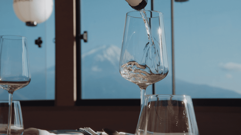 富士北麓エリアのワインが楽しめる