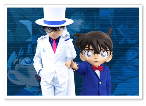 「人気キャラクター江戸川コナンと怪盗キッド」イメージ3