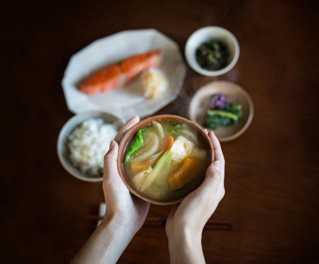 当社のつくるこだわりの味噌や漬物