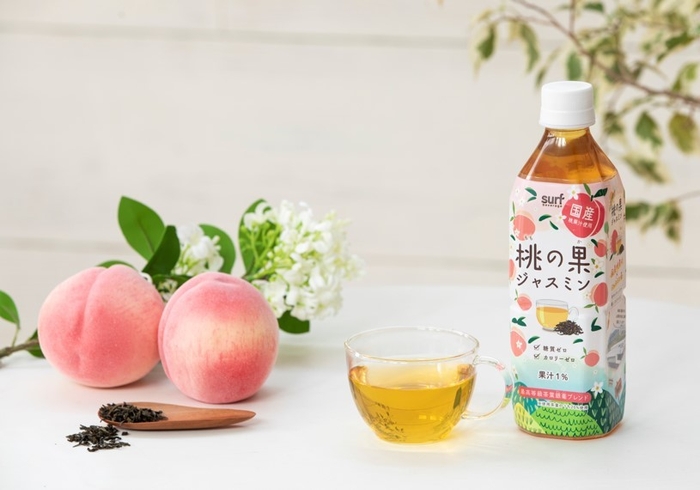 「桃の果ジャスミン」新発売!
