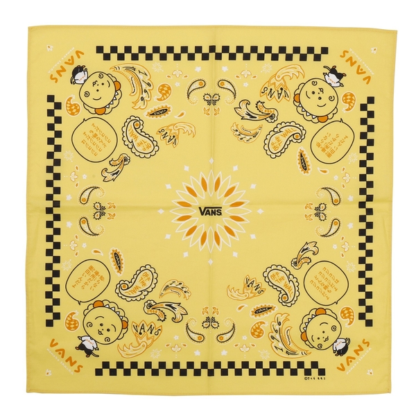 BANDANA (Yellow) 品番：(SM) Coji Coji Bandana 販売価格：¥2,200 (税込)