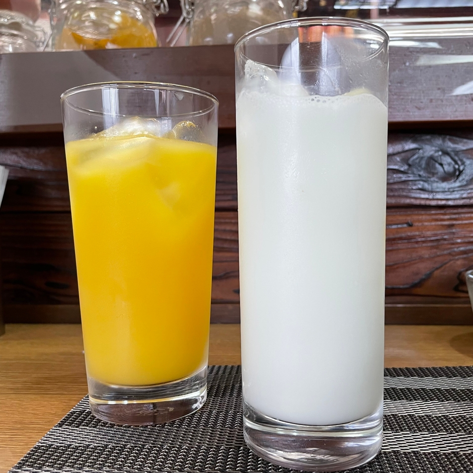 オレンジとラッシー　