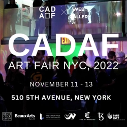 Out of Blue が、ニューヨークの「CADAF ART FAIR NYC」で NFT・デジタルアートを展示