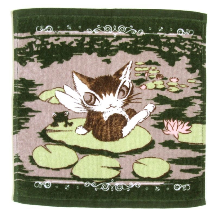 ハンドタオル・睡蓮