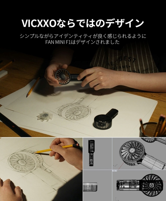 FAN mini F1　開発イメージ