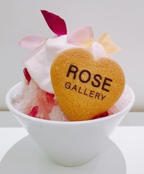 【新作「バラのかき氷ROSE」が登場！】オリジナルかき氷が今年の夏のお楽しみ！8月1日から ROSE GALLERY CAFE（富山大和店）にて新発売！