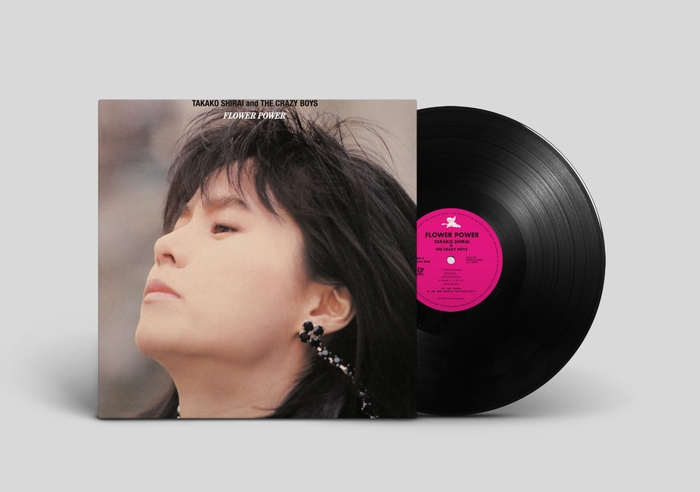 アナログ盤 白井貴子&THE CRAZY BOYS 『FLOWER POWER』