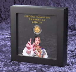 棚橋弘至選手　直筆サイン　まとめ売り 棚橋弘至選手 引退記念 直筆サイン入り純金メダル発売のお知らせ