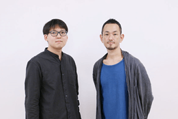左:勝山 基徳さん 右:GLASS-LAB株式会社 椎名 隆行さん