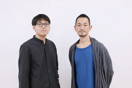 左：勝山 基徳さん　右：GLASS-LAB株式会社　椎名 隆行さん