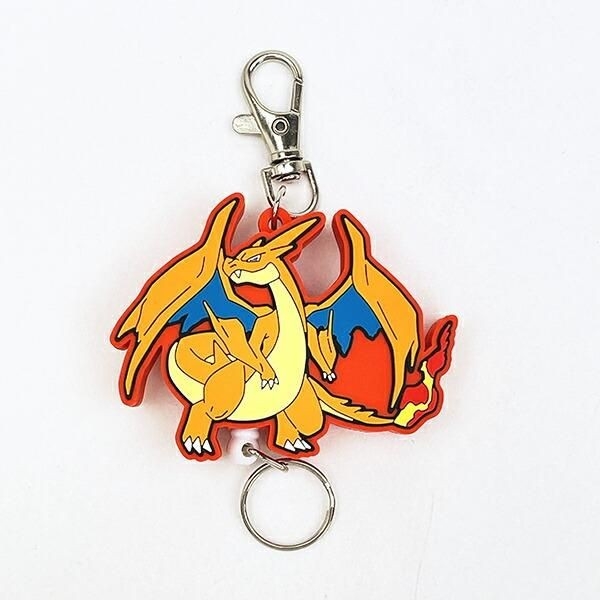 ポケモンのラバーリールキーホルダー