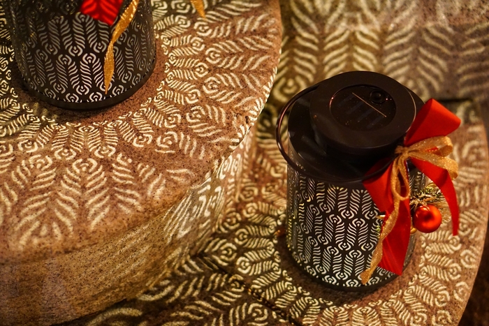 長楽館正面玄関飾り