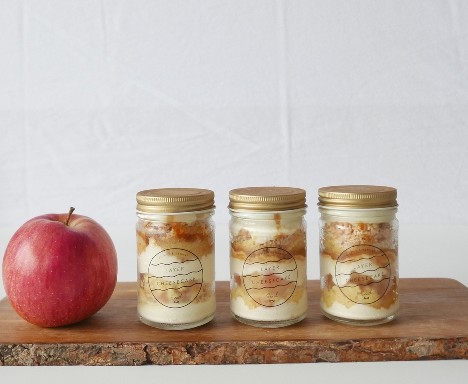 レイヤーチーズケーキ~林檎とキャラメル~