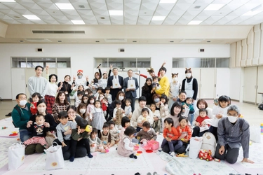 多胎児家庭応援パックの贈呈式を行いました！