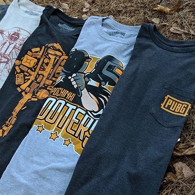 PUBG公式ライセンスTシャツ