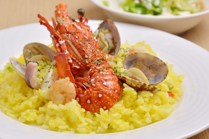 海の幸ピラフ(しまかぜ車内提供メニュー)