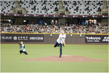 阪神甲子園球場100周年記念 7月21日（日）中華職業棒球大連盟（CPBL） オールスターゲーム 阪神甲子園球場長による始球式を実施！