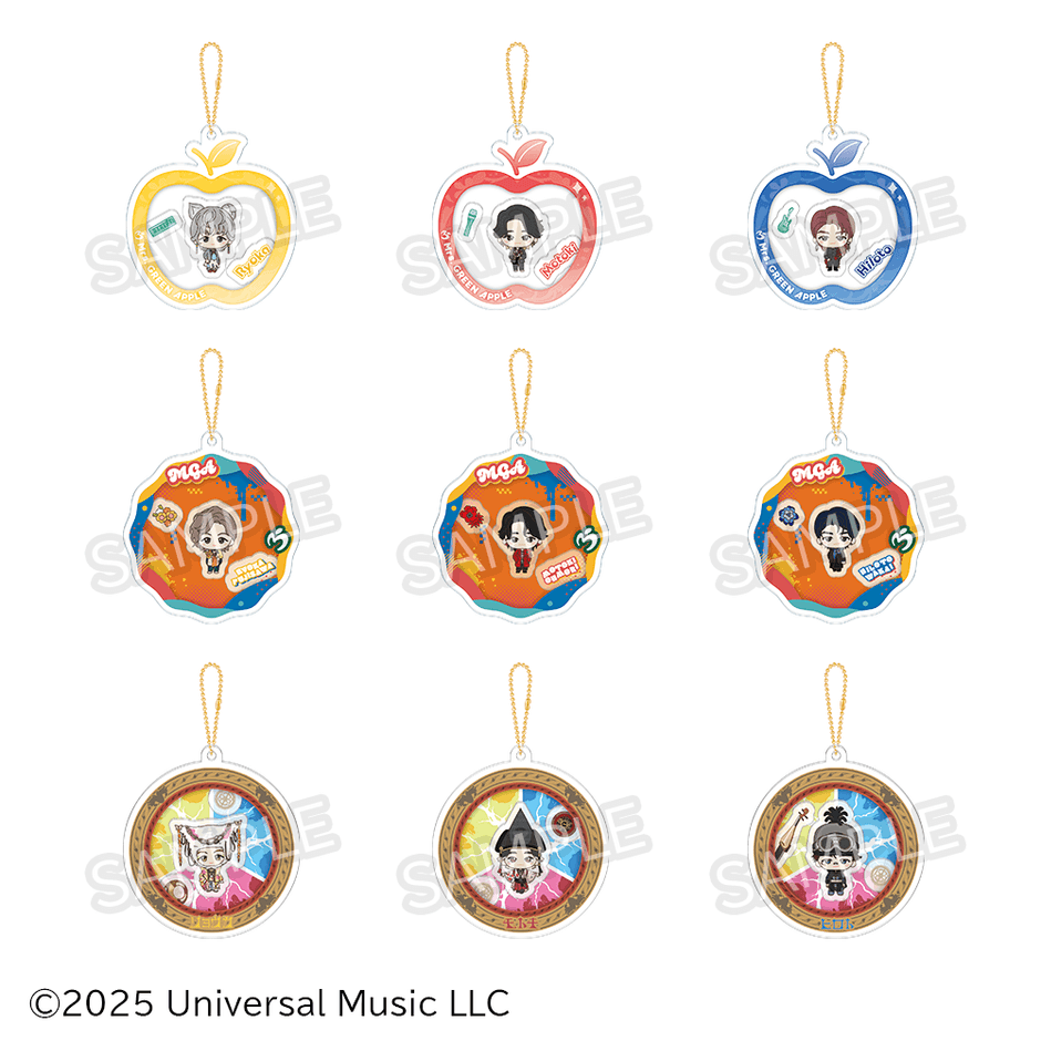 E賞:シャカシャカアクリルチャーム