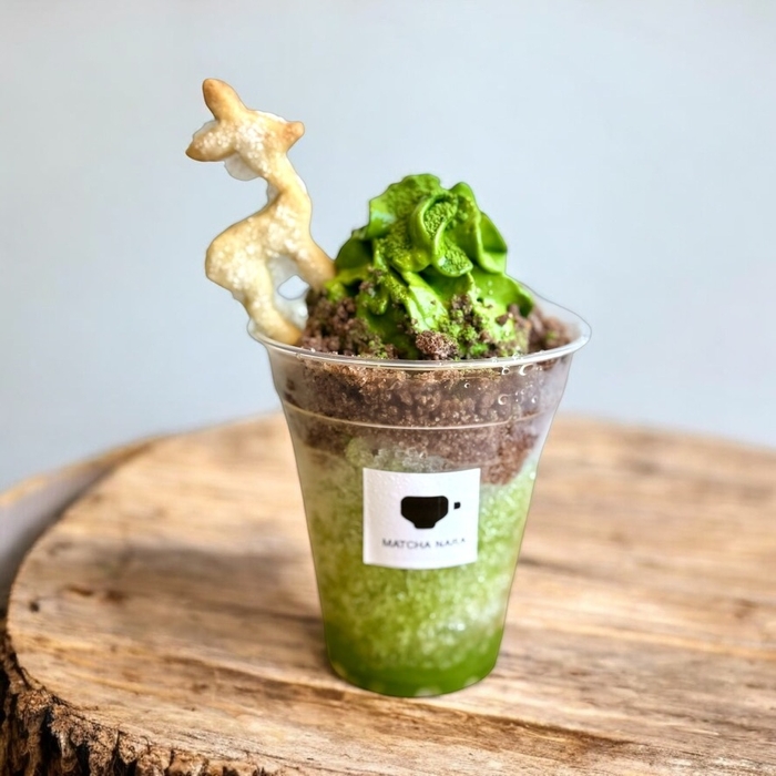 大人気!若草山ラテのかき氷ver.